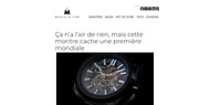Masculin: Ça n’a l’air de rien, mais cette montre cache une première mondiale