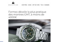 Masculin.com about the Formex Stratos UTC
