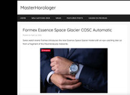 MasterHorologer: Formex Essence Space Glacier COSC Automatic