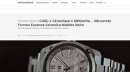 Monochrome Watches: First Look COSC x Ceramic x Meteorite… Meet the Formex Essence Ceramica Dark Matter