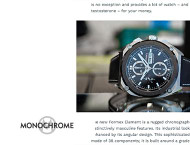 Monochrome: Introducing – The New Formex Element, a Rugged & Accessible Chronograph 