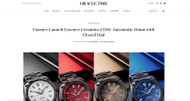 Formex Launch Essence Ceramica COSC Automatic 41mm with Closed Dial