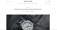 Hands-on Review by Oracle Time: Formex Essence 41 Space Ghost Watch Review