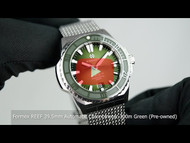Hands-on Video Review by SeriousWatches, Formex REEF 39.5mm Automatic Chronometer 300m Green (Pre-owned)