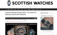 Scottish Watches Podcast #659 : The Latest Pre Watches and Wonders Releases