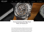 Worn & Wound about the Formex Stratos UTC