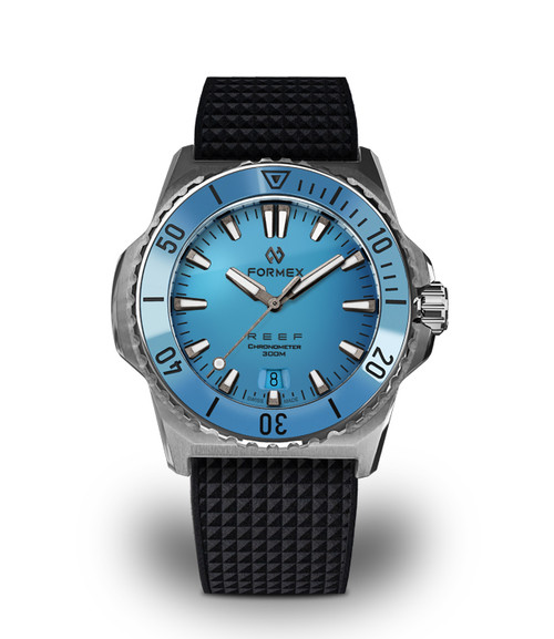 Formex REEF 39.5mm Automatic COSC 300M Bahama Blue