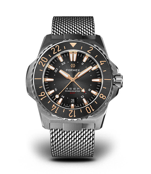 Formex REEF Automatic Chronometer - Black Dial / Black Bezel | WatchGecko