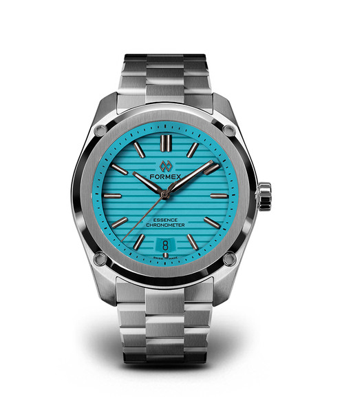 Automatic COSC "Splash" Baby Blue Limited Series 39 mm