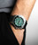 Formex Reef 42 mm Space Green COSC 300M Automatic for Watches@ - Wrist Shot 1 on 17.8cm_7in wrist with Bugdroid Bezel