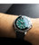 Formex Reef 42 mm Space Green COSC 300M Automatic for Watches@ - Wrist Shot 2 on 17.8cm_7in wrist with Bugdroid Bezel