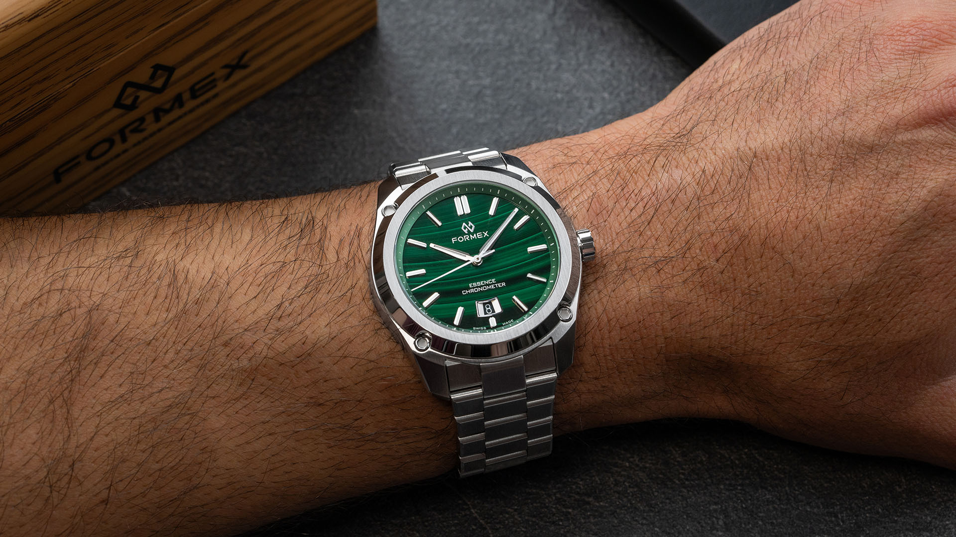 Formex Essence Automatic Chronometer Malachite 43mm