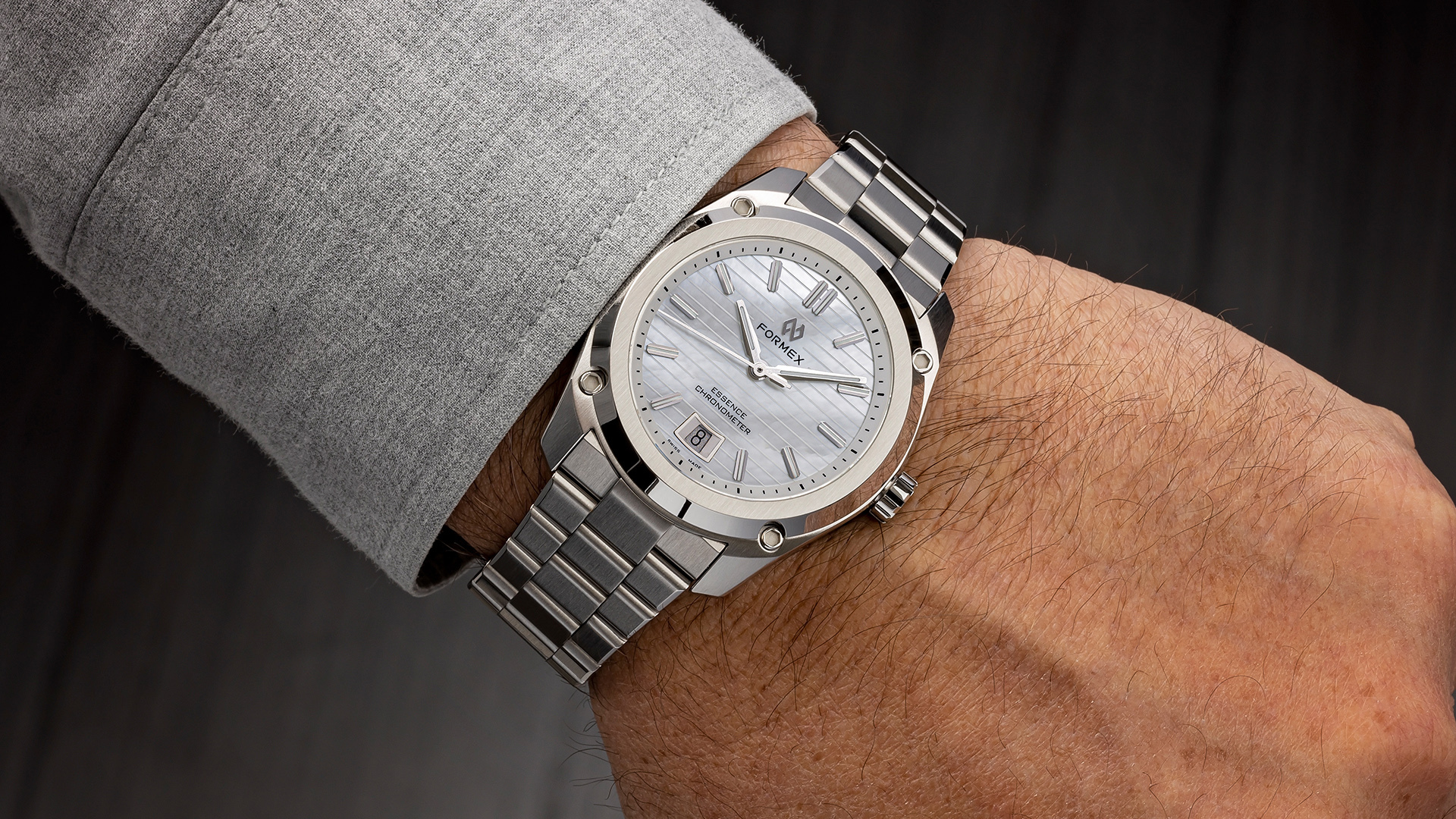 Essence 39mm with Mother-of-Pearl Dial - Formex