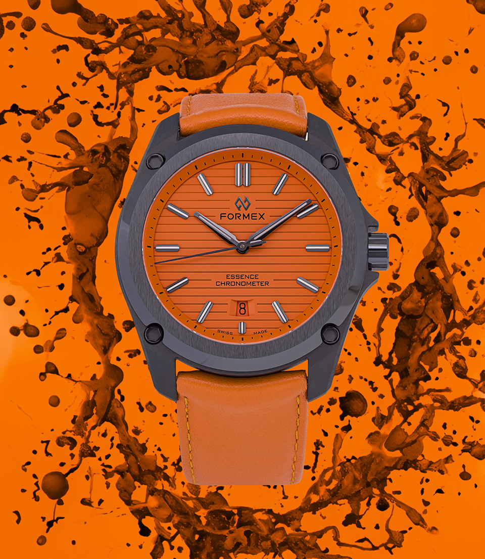 Automatic Chronometer Splash Sunset Orange Limited Series