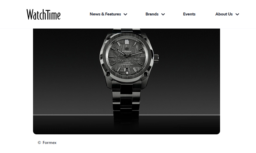 WatchTime: Introducing the Formex Essence Ceramica Dark Matter