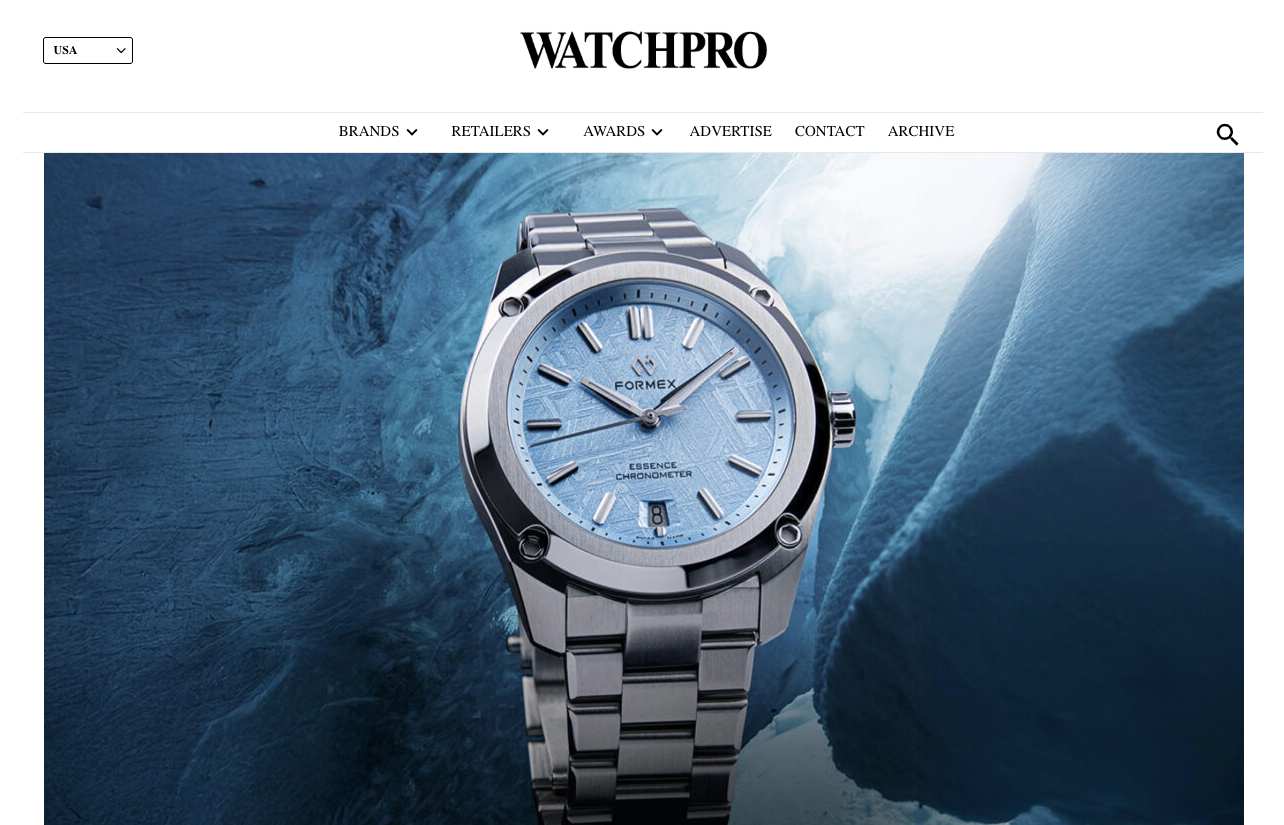 Formex celebrates 25 years with meteorite-dialed Essence Space