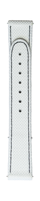 REEF "Deployant" White Nylon Strap with Black Stitching (without clasp)