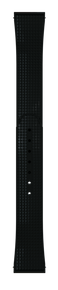 REEF "Deployant" Black Rubber Strap (without clasp)
