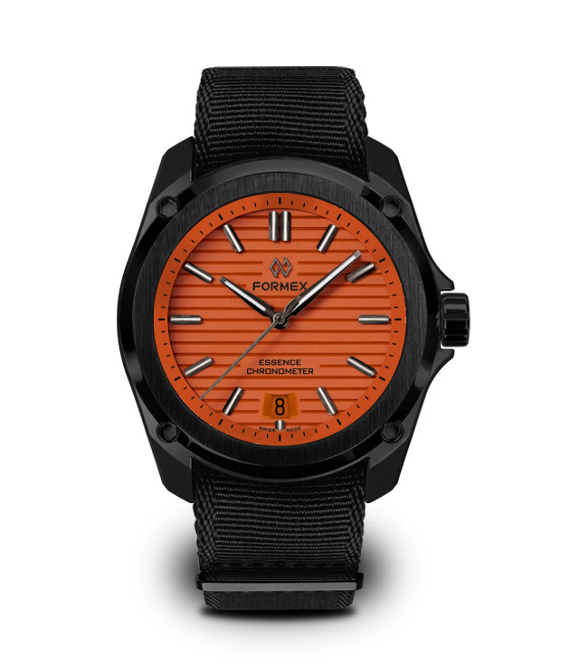 Automatic Chronometer "Splash" Sunset Orange Limited Series 41mm