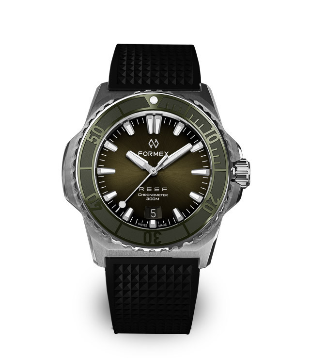 / Forma/ 24cm Formex REEF 39.5mm Automatic COSC 300M Green