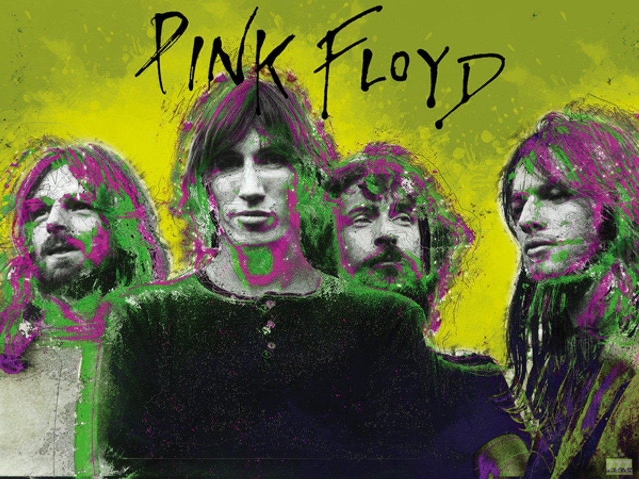 Pink Floyd Poster Music Wall Art Print (24x18)