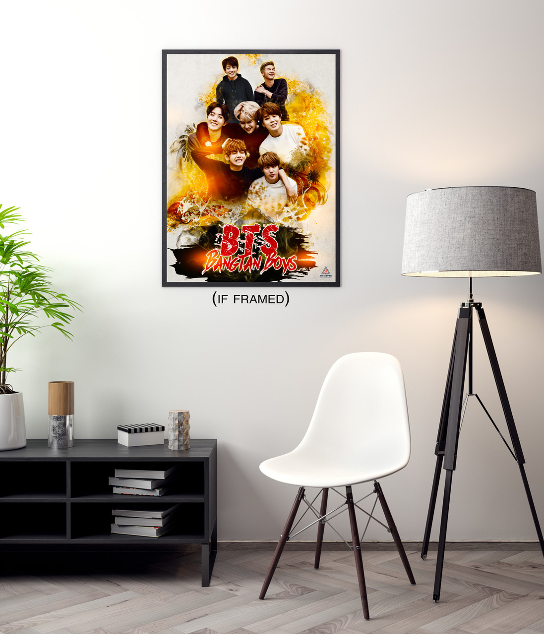 Bangtan Limited Poster Artwork - Professional Wall Art Merchandise (8x10)