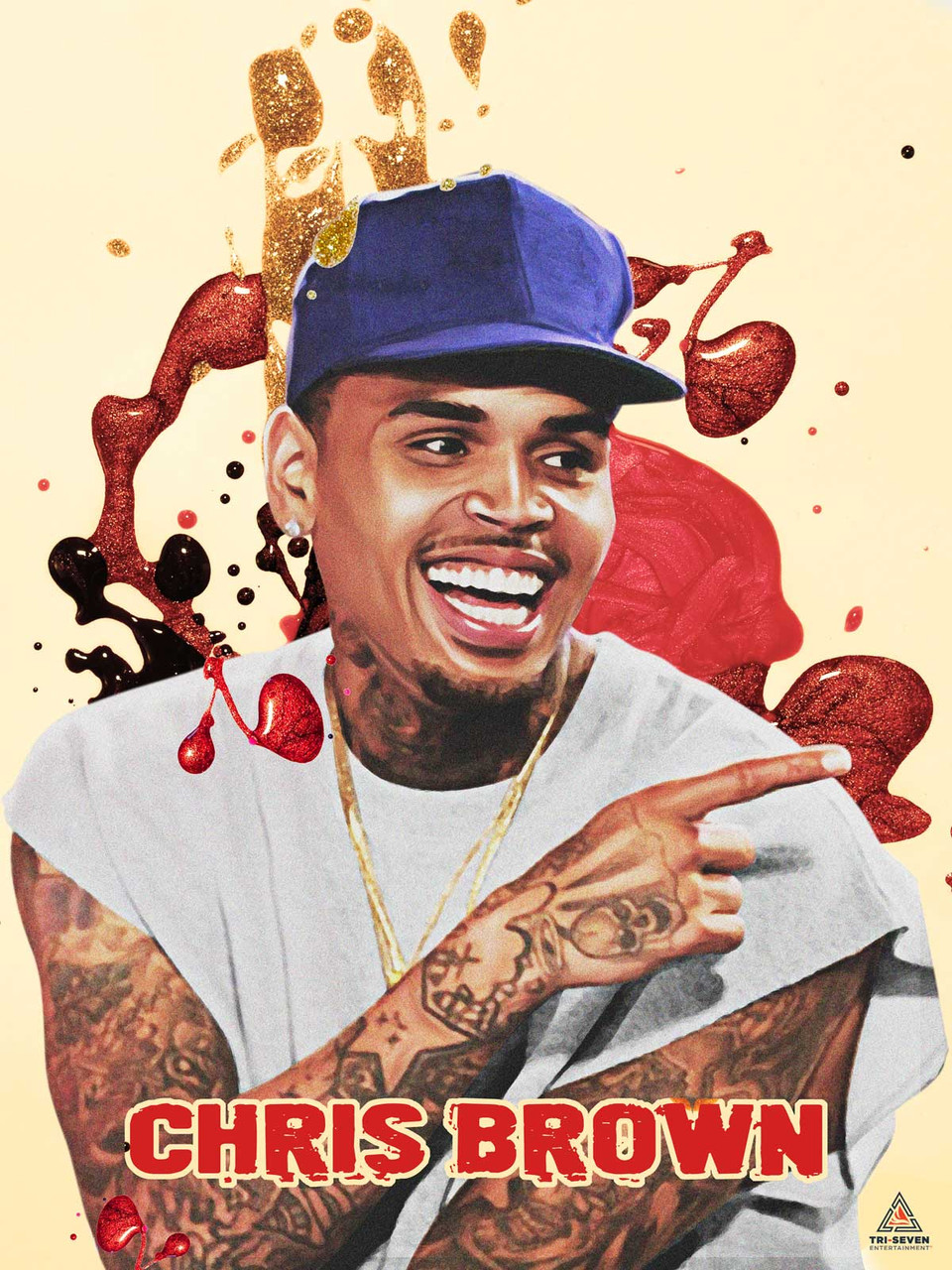 Chris Brown Poster Wall Art Print (18x24)