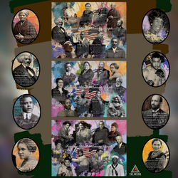 Famous Black History People Poster Series 1-3 Complete Famous Black History People Poster Series 1-3 Complete