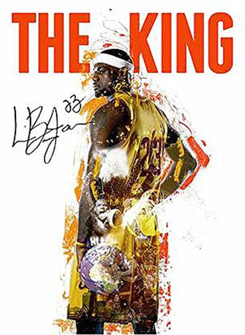 LeBron James Poster Cavaliers 23 King (18x24)