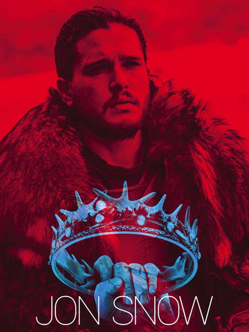 Jon Snow Poster Game of Thrones