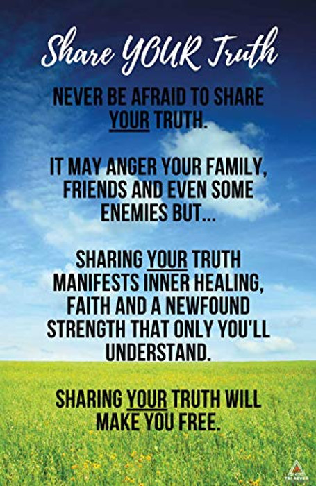 Share Your Truth Poster Share Your Truth Poster