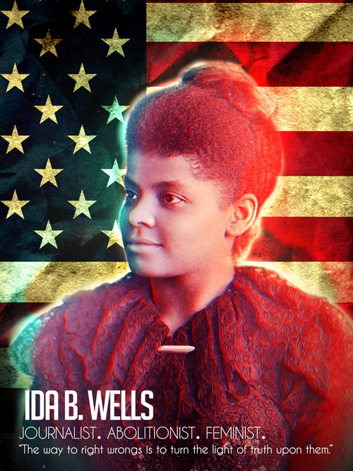  Ida B Wells Poster Turn the Light of Truth Upon Them Quote 