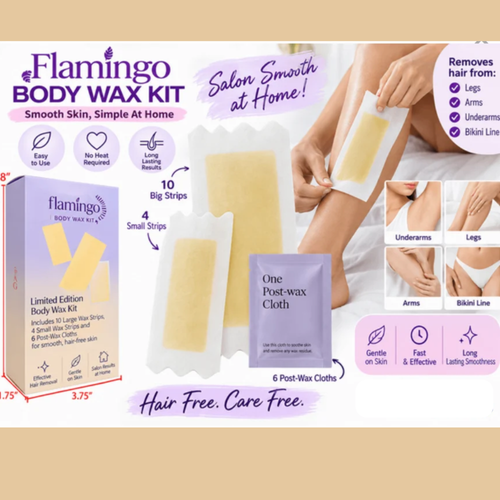 Flamingo Hair Wax Kit – Hair Styling Wax Set – Wholesale Pack of 6Pcs