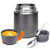 Zoom Insulated Thermos Food Jar 17oz, BPA Free, Keeps Food Hot or Cold for Hours Leak-Proof Lid