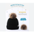 WINTER HAT - CABLE HAT WITH POMPOM (12/PK ) 4 ass't  style