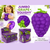 Jumbo Grape Squishy – Flour Filled Stress & Sensory Toy (6/Display)