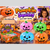 Halloween Themed Pumpkin – Glitter & Super Hard Sugar Assorted Colours | Wholesale Candy Toy | Display Pack