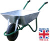 Pallet of Easiload Galvanised Wheelbarrows - 85 Ltr / 150Kg