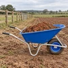 Big Mucker Blue Wheelbarrow - 100 Ltr / 120kg