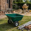 Bristol Tool Company Large Green Wheelbarrow - 175 Ltr / 175kg