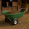 Bristol Tool Company Large Green Wheelbarrow - 175 Ltr / 175kg
