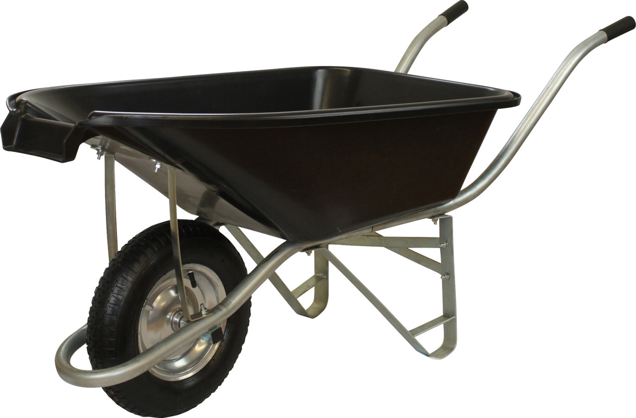 Pouring Tipping Black Wheelbarrow 75 Ltr 150Kg 4.5CBF