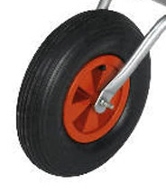 An image of Red Plastic Hub Wheel