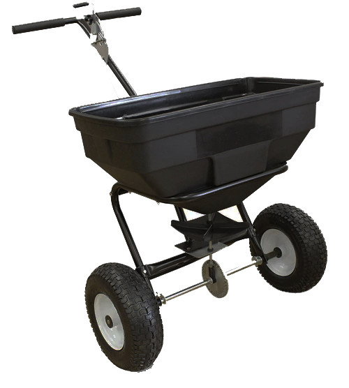 Bristol Heavy Duty Rock Salt Spreader/Seed/Fertiliser Spreader 50Kg Wheelbarrows