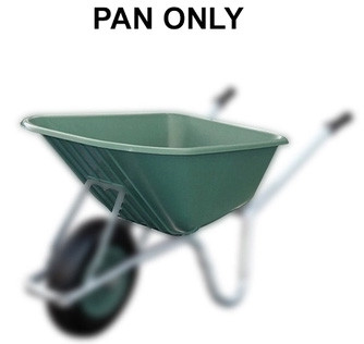 An image of Big Mucker 100 Ltr / 120 Kg Wheelbarrow - Green Spare Pan