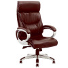 Big Guy CEO High-back Chair in Brown