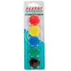 Parrot Products Circular Magnets 5 Per Card - Assorted - Size 30mm