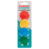 Parrot Products Magnets Circle 4 Per Card - Assorted - Size 40mm