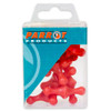 Parrot Products Magnet Map Pins 25 Box - Size16mm - Red