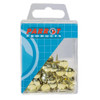 Parrot Products Drawing Pins Brass Boxed Pack 100